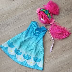 Trolls Poppy Costume, Dress & Wig Hair Pieces